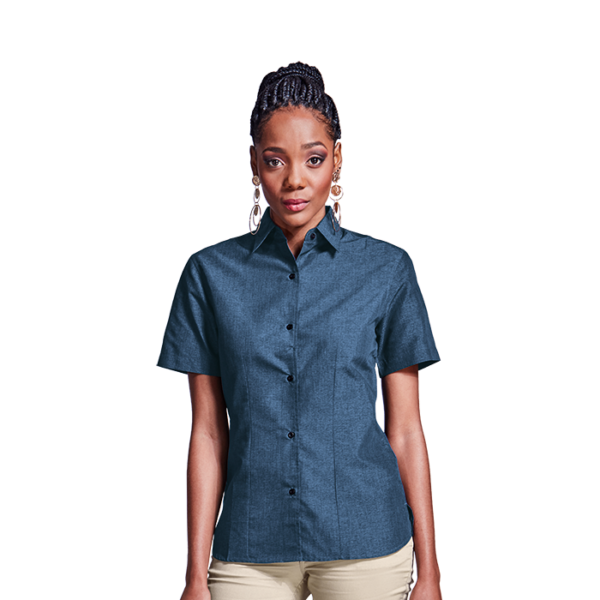 BARRON - Ladies Berlin Blouse Short Sleeve