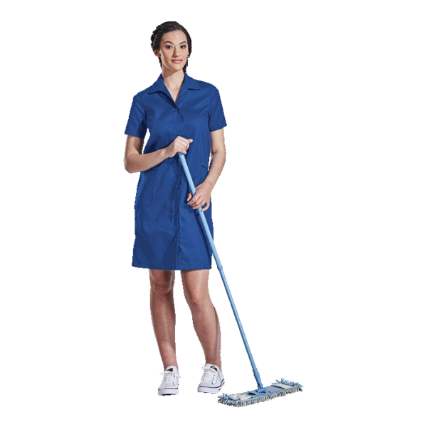 BARRON - Ladies Poly Cotton House Coat